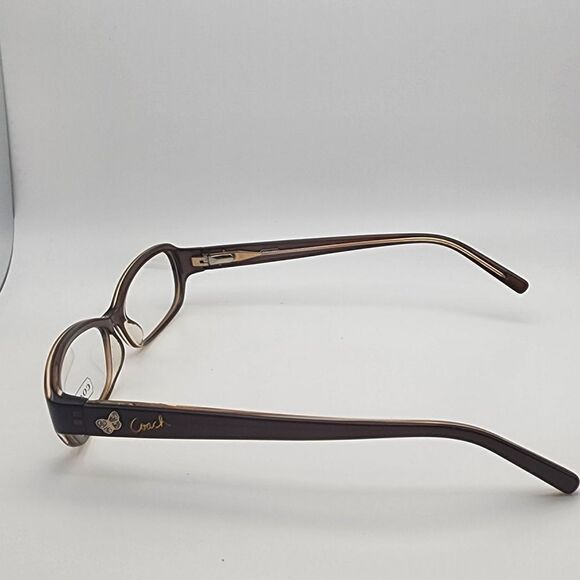 NWOT Coach Pilar Brown Prescription Glasses Frames & Case - Picture 5 of 10